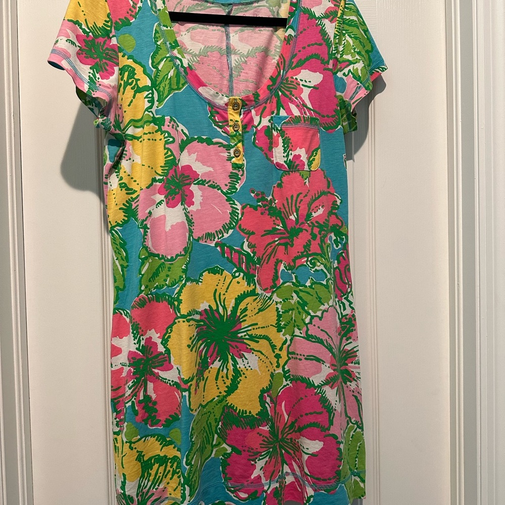EUC Floral Print Lilly Pulitzer Women's Dress